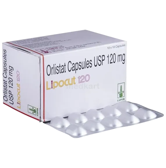 lipocut 120mg capsule 10's